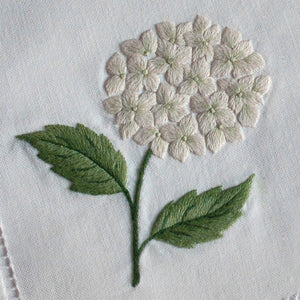 Hydrangea napkin set of 4