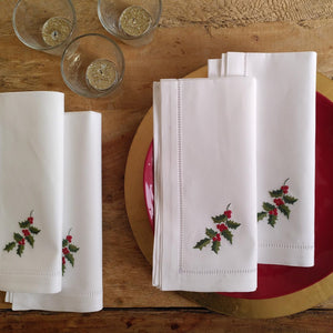 Holly napkins