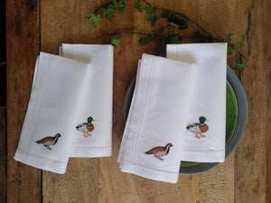 Duck & Grouse napkins