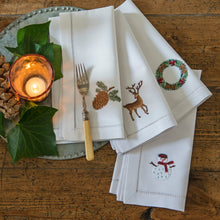 Reindeer napkins set of 4