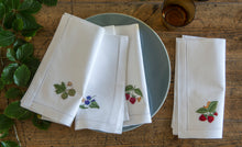 Bug & Berries napkins
