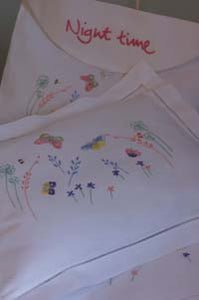 Butterflies cot set