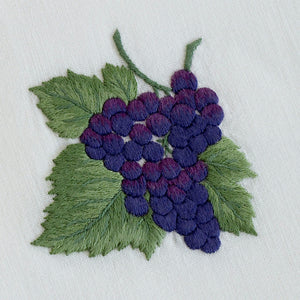 Grape napkin set of 4