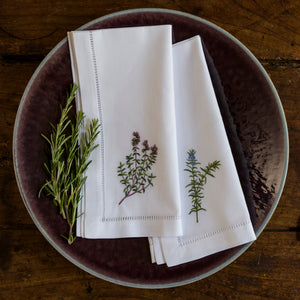 Herb napkins