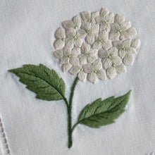Hydrangea napkins