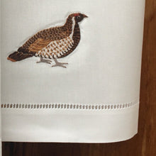 Pheasant + Grouse hand towels