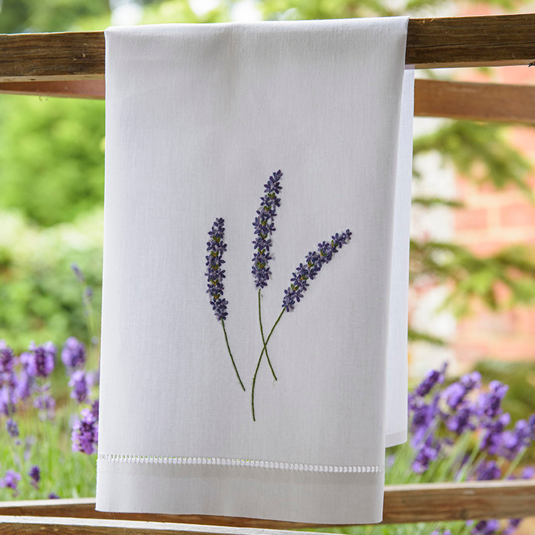 Cozywisper Purple Floral Hand Towels Set of 2 Modern Flower Soft