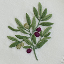 Olive napkins