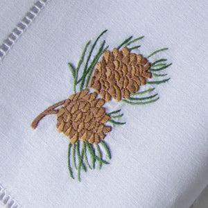 Mistletoe napkins
