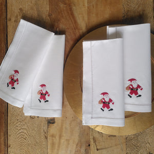 Santa set of 4
