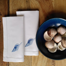 Shell Blue napkins